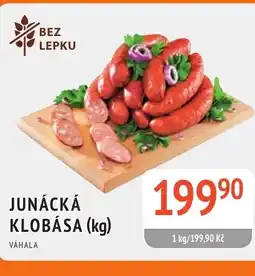 Coop hb Junácká klobása nabídka