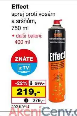 Barvy a laky drogerie Effect proti vosám nabídka