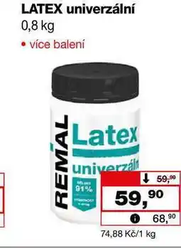 Barvy a laky drogerie LATEX univerzální 0,8 kg nabídka