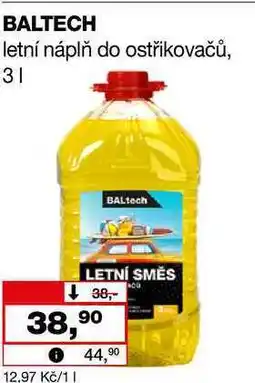 Barvy a laky drogerie Baltech náplň ostřikovače nabídka