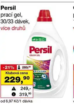 Barvy a laky drogerie Persil prací gel, 30/33 dávek nabídka