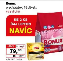 Barvy a laky drogerie Bonux prací prášek, 18 dávek nabídka
