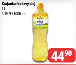 Partner Maloobchodní síť KRAJANKA Řepkový olej nabídka