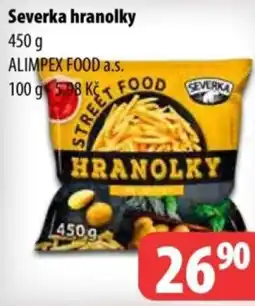 Partner Maloobchodní síť Severka hranolky nabídka