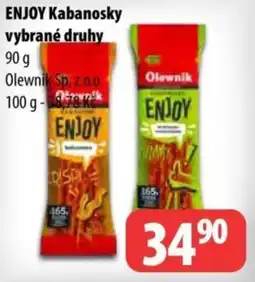 Enjoy kabanosky vybrané druhy