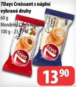 7DAYS Croissant s náplní vybrané druhy