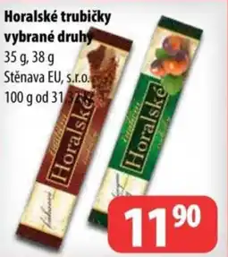 Horalské trubičky vybrané druhy