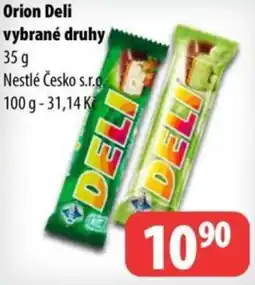 Partner Maloobchodní síť ORION Deli vybrané druhy nabídka