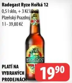 Partner Maloobchodní síť RADEGAST Ryze hořká 12 nabídka