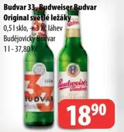 Partner Maloobchodní síť Budvar 33, budweiser budvar original svetlé ležáky nabídka