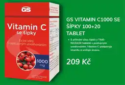 Alphega Lékárna GS Vitamin c1000 se šípky 100+20 nabídka