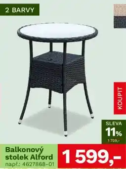 Asko Balkonový stolek Alford nabídka