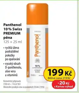 Dr. Max Panthenol 10% Swiss Premium pěna nabídka