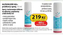 Dr. Max ALFASILVER HA+ práškový sprej nabídka