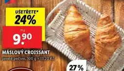 Lidl MÁSLOVÝ CROISSANT, 75 g nabídka