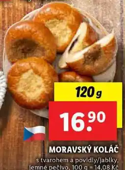 Lidl MORAVSKÝ KOLÁČ, 120 g nabídka