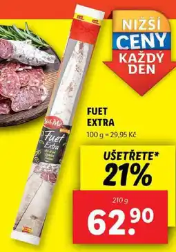 Lidl FUET EXTRA, 210 g nabídka