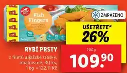 Lidl RYBÍ PRSTY, 900 g nabídka