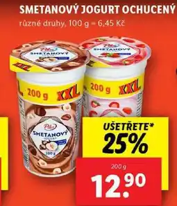 Lidl SMETANOVÝ JOGURT OCHUCENÝ, 200 g nabídka