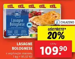 Lidl LASAGNE BOLOGNESE, 1,15 kg nabídka