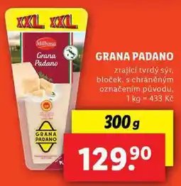Lidl GRANA PADANO, 300 g nabídka