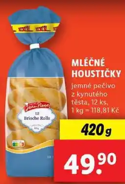 Lidl MLÉČNÉ HOUSTIČKY, 420 g nabídka