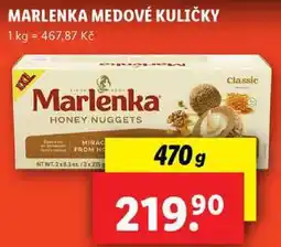 Lidl MARLENKA MEDOVÉ KULIČKY, 470 g nabídka