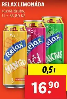 Lidl RELAX LIMONÁDA, 0,5 l nabídka