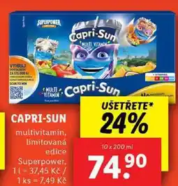 Lidl CAPRI-SUN, 10x 200 ml nabídka