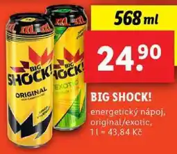 Lidl BIG SHOCK!, 568 ml nabídka