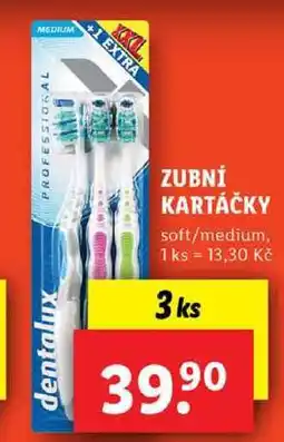 Lidl ZUBNÍ KARTÁČKY, 3 ks nabídka