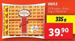 Lidl VAFLE, 335 g nabídka