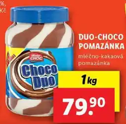 Lidl DUO-CHOCO POMAZÁNKA, 1 kg nabídka