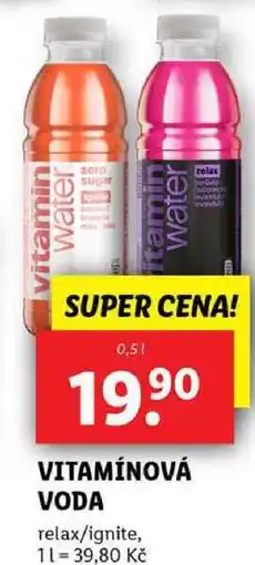 Lidl VITAMÍNOVÁ VODA, 0,5 l nabídka