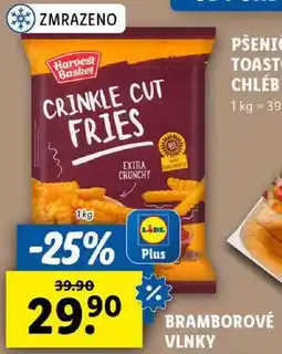 Lidl BRAMBOROVÉ VLNKY, 1 kg nabídka