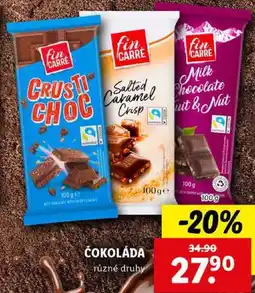 Lidl ČOKOLÁDA, 100 g nabídka