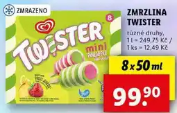 Lidl ZMRZLINA TWISTER, 8x 50 ml nabídka