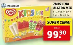 Lidl ZMRZLINA ALGIDA MIX, 398 ml nabídka