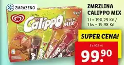 Lidl ZMRZLINA CALIPPO MIX, 5x 105 ml nabídka