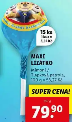 Lidl MAXI LÍZÁTKO, 150 g nabídka