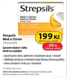 Strepsils Med a Citron