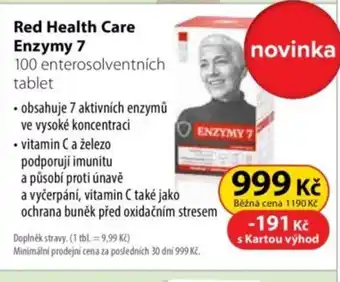 Dr. Max Red Health Care Enzymy 7 nabídka