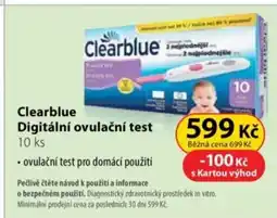 Dr. Max Clearblue Digitální ovulační test nabídka
