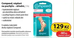 Dr. Max Compeed, náplast na puchýře - střední nabídka