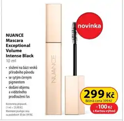 Dr. Max NUANCE Mascara Exceptional Volume Intense Black nabídka