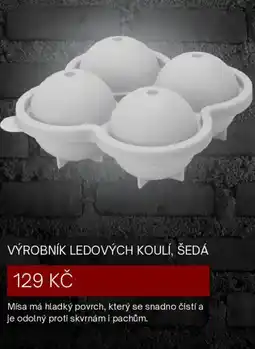 4home Výrobník ledových Koulí, šedá nabídka