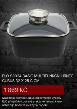 4home ELO 90024 Basic multifunkční hrnec Cubus nabídka