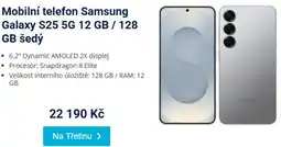Datart Mobilní telefon Samsung Galaxy S25 5G 12 GB/128 GB šedý nabídka