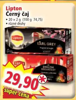 Norma LIPTON Černý čaj nabídka
