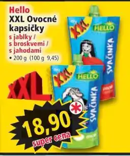 Norma Hello XXL Ovocné kapsičky nabídka